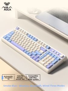 AULA | Triple Mode Wireless Bluetooth Keyboard Mechanical Feeling