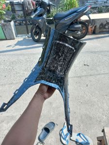 cover tanki dan tutup tanki nmax new karbon forget
