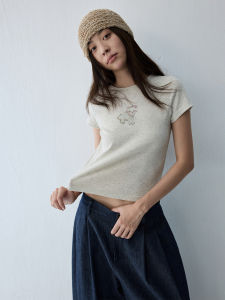 HAVERICE | Original Print Slim-Fit T-Shirt