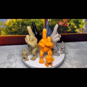 Tượng Tay Hài Hước Biểu Cảm Độc Lạ – Decor Bàn Cực Ngầu