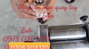 Máy ép mực khô cá khô bằng tay