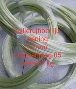 ruji jerujifiberijo bening 2.7mm rol 1kg