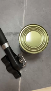 【SKIT SG】Can Opener Manual Smooth Edge Safety Can Opener Safe Side Cut Kitchen Opener Handheld Easy Open for Seniors Arthritic Hand Friendly Safe Kitchen Tool Side Cutting Can Opener Tool Stainless Steel Safety Safe Cut Smooth Edge Ergonomic Jar Opener