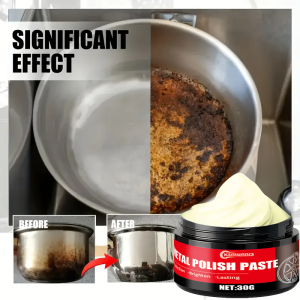 Multifunctional Metal Polishing PasteSteel Kitchen RenovatorBathroom Chrome Anti-CorrosionRV/Car/Motorcycle Metal Refinishing