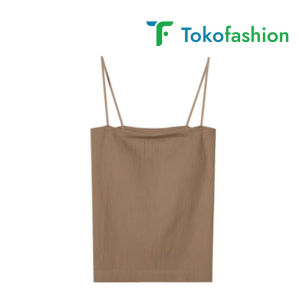 Tokofashion Tanktop Bra With Cup Square Spaghetti Basic
