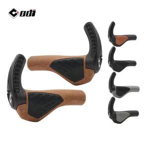 ODI GP3-Pro Ergonomic MTB Grips Comfortable Rubber/Oak Mountain Bike Handlebar Cover Large Pad Lock-on Cycling Racing Parts
