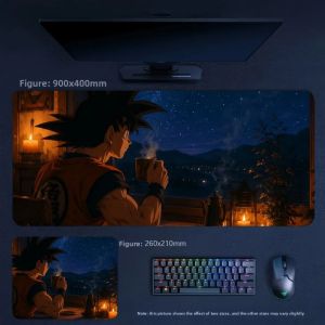 Bandai | Fashion New Creative Animation Rubber Mouse Pad High Quality Printing Animation Dragon Ball Series Rubber Non-slip Mouse Pad