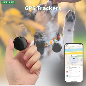 Mini máy theo dõi vị trí thú cưng GPS thông minh định vị bluetooth không dây chống mất thiết bị cho họa tiết cún cưng con mèo trẻ em phím làm việc với fingmytag ứng dụng