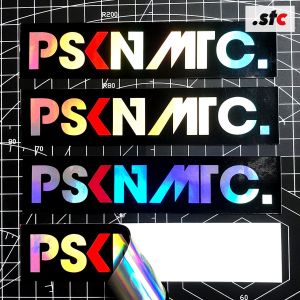 Stiker Hologram PSKN MTC pasukan matic Graftac Laminasi glosy Setiker Variasi aksesoris Motor (isi 05)
