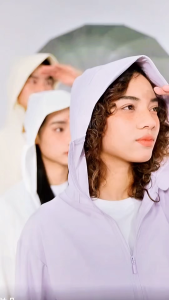 Tulandut Jaket Airism Pelindung Sinar UV Premium Breathable Comfortable UPF50+ Jacket Olahraga Sport Bahan Sutra Murbei Dingin & Breathable 32301