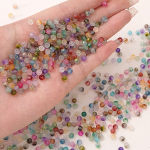 4mm 10g/bag High Quality Glass Seed Bead Frosted For Handmade Bracelet Necklace Earring Keychain DIY Craft Jewelry Making Accessories