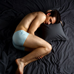 AsiaSkin/Isser Gợi Cảm Chữ U Lồi Eo Thấp Boxer Cho Nam Siêu Mỏng Băng Lụa Liền Mạch Quần Lót Vải Nylon