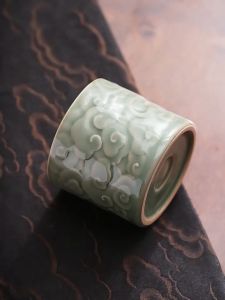 Chén Sứ Tường Vân Men Ngọc Chén Chủ  Dùng Thưởng Trà (Dung Tích 120 ml)