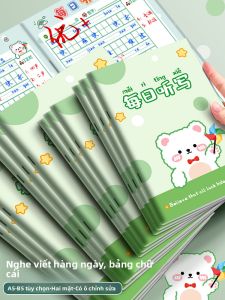 DISCO BEAR | Sách Luyện Viết Tiếng Trung Tiểu Học có Pinyin và Ô Chữ