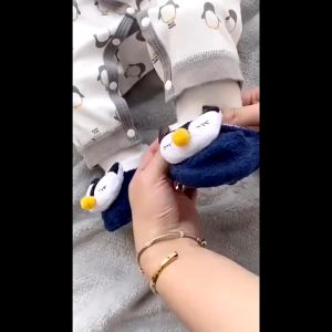 Kaos kaki anak bayi motif/Kaus kaki boneka kacang B107-108