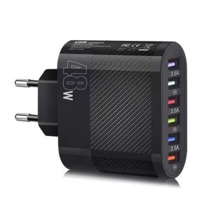 ADAPTOR 6 PORT USB 35A 48WATT