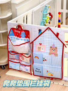 กระเป๋าเก็บของสำหรับเด็กที่นอนในรถ กระเป๋าเก็บของแบบติดเตียง กระเป๋าเก็บของแบบแยกชิ้นส่วน กระเป๋าเก็บของสำหรับกำแพงเตียง