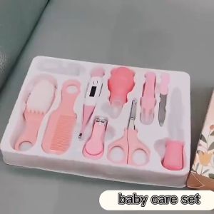 ชุดกรรไกรตัดเล็บเด็ก +หวี10ชิ้น ชุดอุปกรณ์ดูเเลเด็กเเบบพกพา ชุดดูเเลสุขภาพเด็กทารก อุปกรณ์ของใช้เด็ก