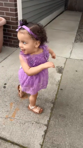 Baby Girl Summer Outfit Flower Embroidery Tie-Up Mesh Romper Dress Bow Headband 2 Piece Set