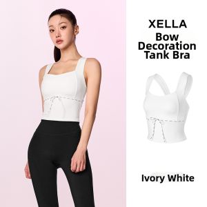 Decorative Bow Vest for Yoga and Fitness Sun Protection