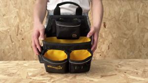 MELOTOUGH Electrician Tool Pouch with BeltTool BagTool PouchwithBeltToolBeltPouchDesignedforElectricianCarpenter Construction