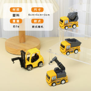 Xe Xây Dựng Mini Xe Đục Lỗ Xe Tải Xe Kéo Xe Kéo Xe Nâng Cho Bé Trai Và Bé Gái Chất Liệu Nhựa Xe Điện Đồ Chơi Mô Hình