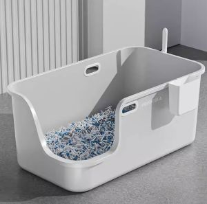 POPOCOLA  Open Top Cat Litter Box - XXL - Lazada