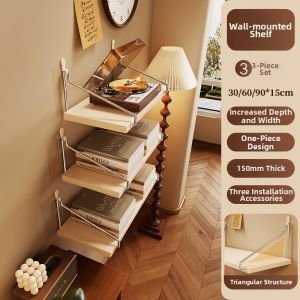 evesigar | No-Drill Wall-Mounted Shelf 1-Shelf