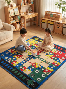 Competition and Flying Chess Carpet Super Large Kids Game plus Size Floor Mat Student Education Matching Interactive Classic Board Game