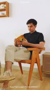 MARUSO Kaos Pria Polo BREEZY 2 Kasual Kombo Warna