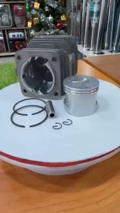 เสื้อสูบ เลื่อยยนต์ เสื้อสูบเลื่อยยนต์ MITSU HEAVYDUTY-CS1700E –HYUNDAI-HD4500 รุ่น 2 แหวน วัสดุเกรด A (อย่างดี)