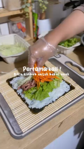 Sarung Tangan Anak Balita Hingga 12 Tahun Plastik Anti Robek Food Grade Isi 100 Pcs