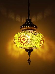Turkish Moroccan Mosaic Stained Glass Chandelier Home Living Bedroom Dining Room Decorative Lamps