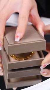 Original 916 Gold Bracelet Womens Love Transfer Bead Bracelet Birthday Wedding Engagement Gift Jewelry