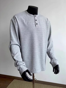 เสื้อยืดแขนยาวทรงหลวมสำหรับผู้ชายและผู้หญิง ทรงหลวม สไตล์ลำลอง ทรงหลวม ทรงหลวม ทรงหลวม เสื้อตัวบนสำหรับเล่นกีฬา