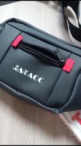 Tas Selempang Pria Anti Air Jatacc Distro Model Waterproof Slingbag Cowok Fashion Pinggang