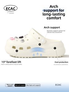 ECAC | High Quality Arch Support Womens Clogs Slip-resistant