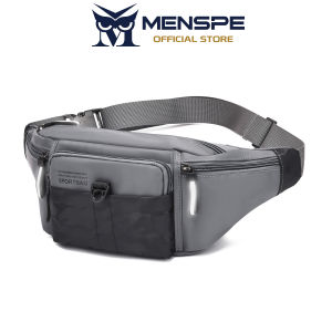 MENSPE Chest Bag Waist Bag Cross-body Chest Bag  Multi-Functional Fitness Bag Small Waist Pouch Waterproof Wear-Resistant Waist Bag with Adjustable Strap for Workout Running