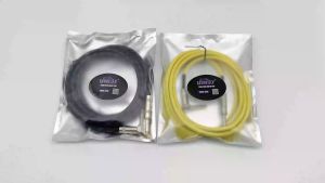 อะคูเวย์ กีตาร์สายลดเสียงรบกวนสายไฟมุมขวาตรงสําหรับกีตาร์ไฟฟ้าเบสไมค์แอมป์