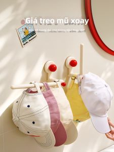 AIJIADA | No-Drill Hat Organizer Hook Wall Rack