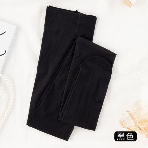 Ultra-Thin Summer T-Back Stockings Womens Silk Pantyhose Transparent Core-Shield Seamless Solid Color Anti-Catch Far East