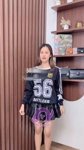 56 BATLE KID SWEATER ATASAN SPORTY AMERICAN LOOK SIZE S/M/L/XL