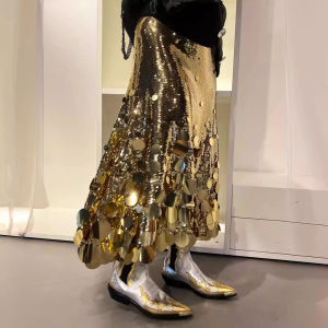 ROK Belah ลูกปัดเลื่อมใหญ่อุตสาหกรรมหนักขนาดใหญ่แฟชั่น