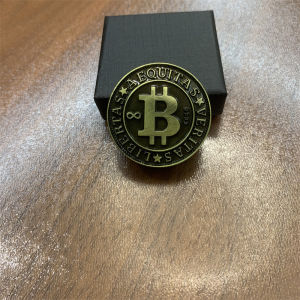 Fun Ho/Bit Pop Coin EDC Hand Push Coin Ppb Useful Tool for Pressure Reduction Simulation Cool Play Creative Toy