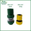 Khớp nối nhanh Dekton 3/4" cho máy rửa xe,đầu nối có lọc rác,dùng ống nước mềm 3/4 inch. 