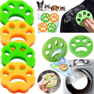 Pet Hair Remover Washing Machine Accessory Cat Dog Fur Lint Hair Remover Clothes Dryer