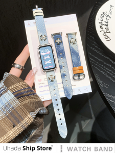 Uhada | Retro Denim Sporty Replacement Strap for Keep B4 Band