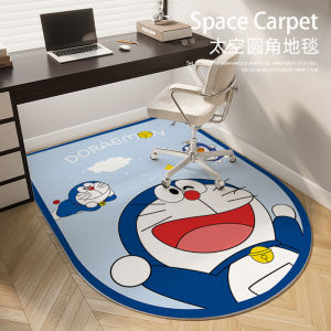 Anti-Slip Computer Chair Mat Bedroom Study Desk Chair Pad Wheelchair Turning Mat Strong Absorption Home Carpet Desk Mat