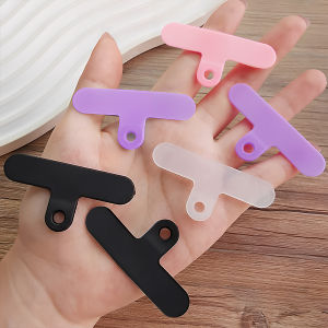 Colorful PU Phone Tether Patch Universal Lanyard Insert Pad Anti-Lost Phone Holder⚡PH deliveryIn stock⚡