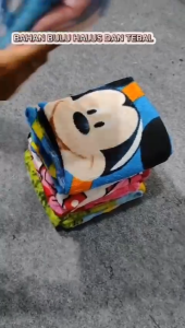 Selimut Karakter Anak & Dewasa – Selimut Lembut 125x175 cm – Bahan Halus Nyaman & Hangat